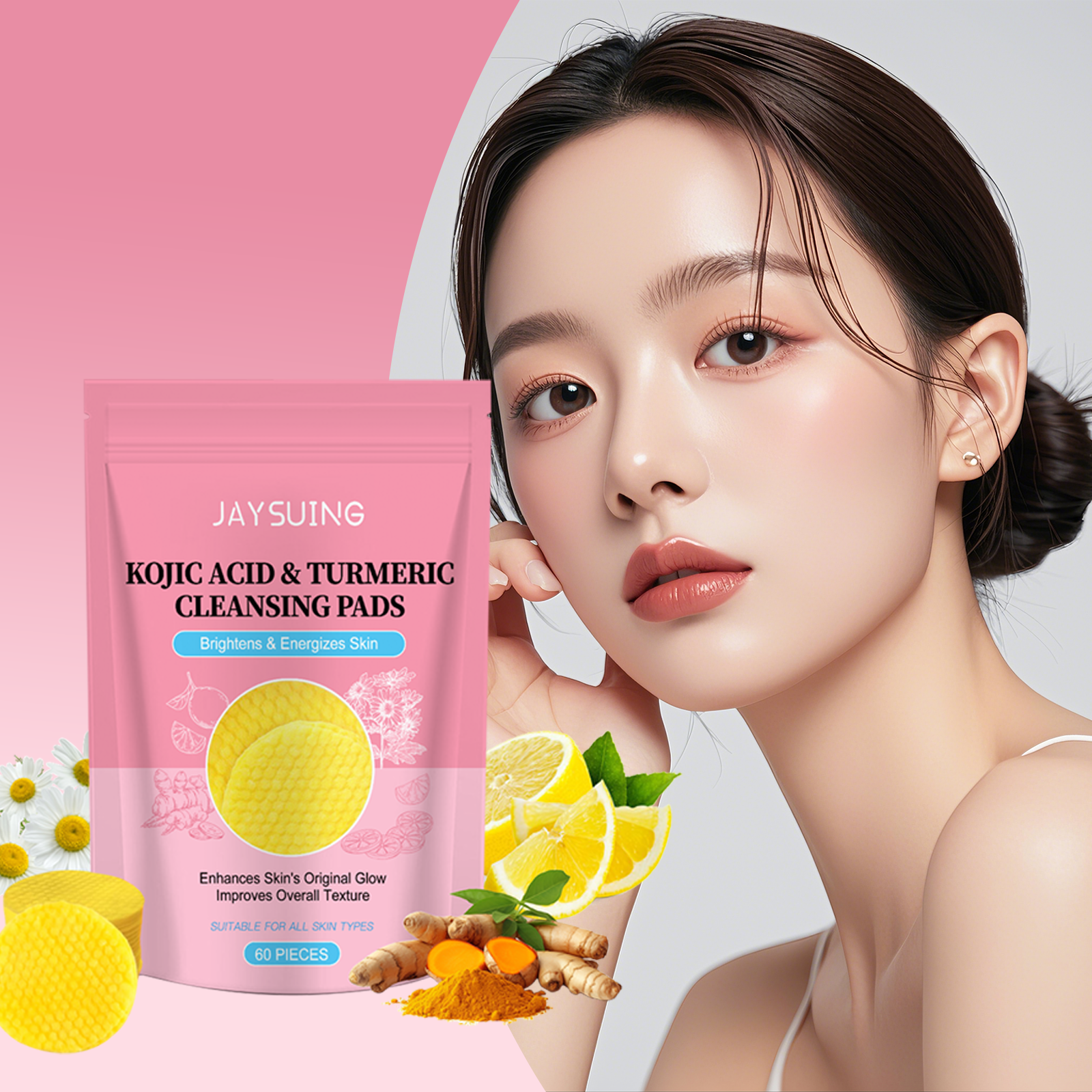 Kojic Acid Turmeric Facial Pad - đánh giá và giá Kojic Acid Soap