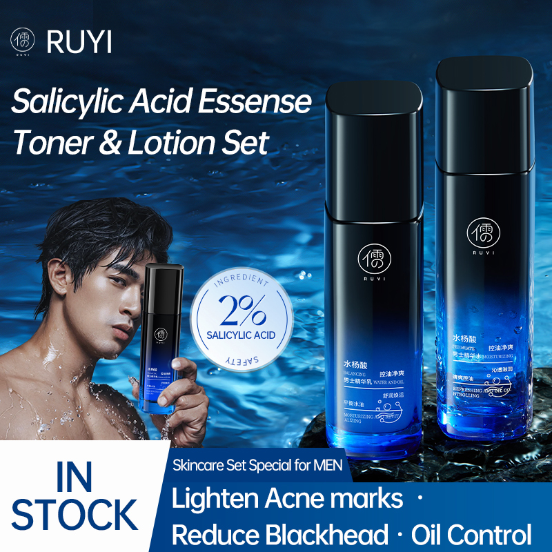 RUYI Men Skin Care Set Salicyl - đánh giá và giá Skincare Salicylic Acid