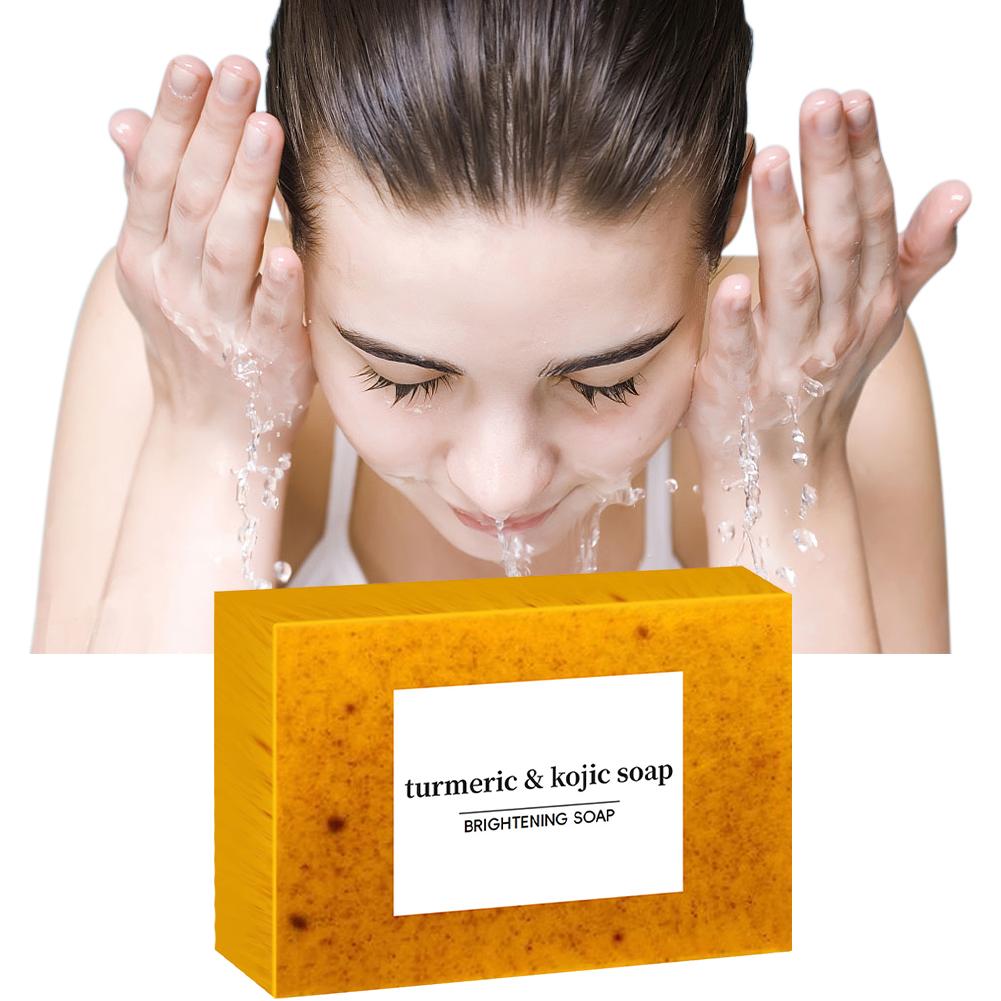 1/3/5/10PCS Turmeric Hand Made - đánh giá và giá Kojic Acid Soap