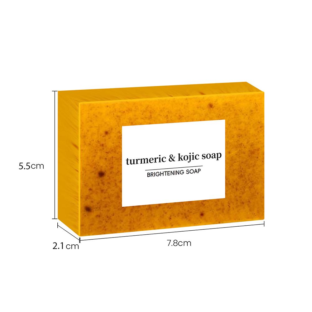 1/3/5/10PCS Turmeric Hand Made - đánh giá và giá Kojic Acid Soap