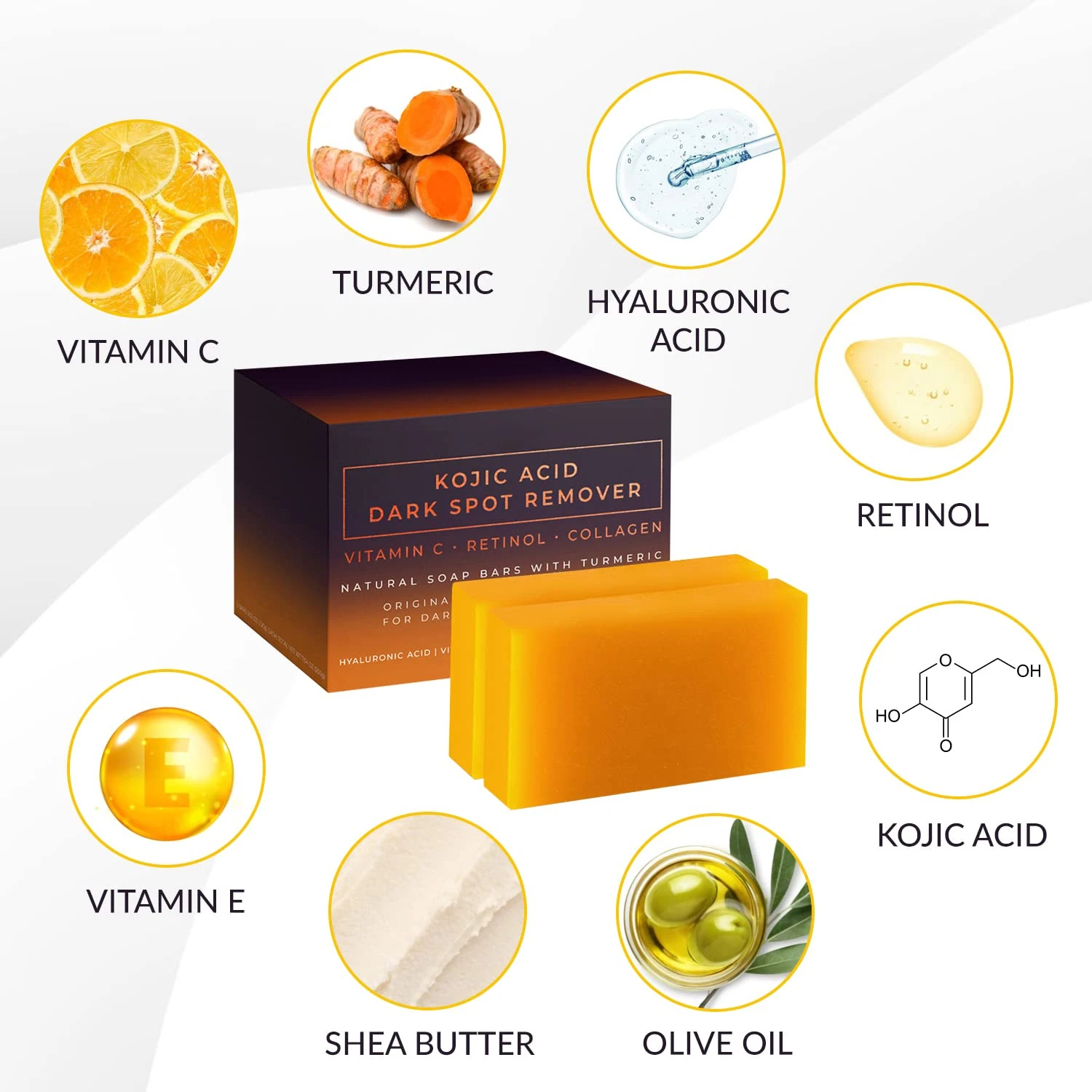 Kojic Acid Dark Spot Remover W - đánh giá và giá Kojic Acid Soap