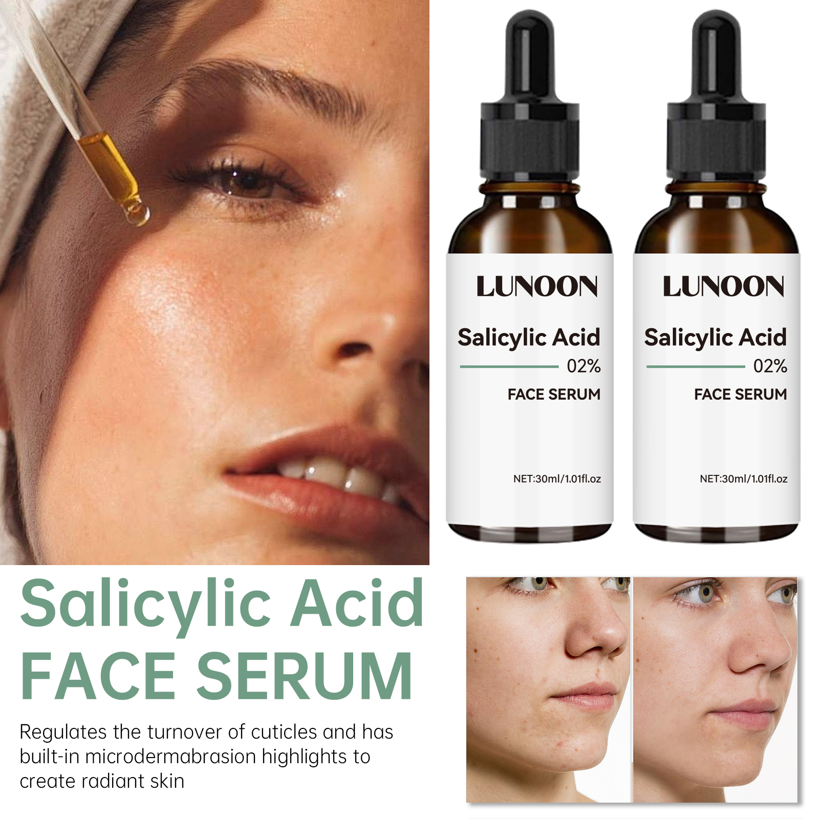 Salicylic Acid Facial Serum Fi - đánh giá và giá Skincare Salicylic Acid