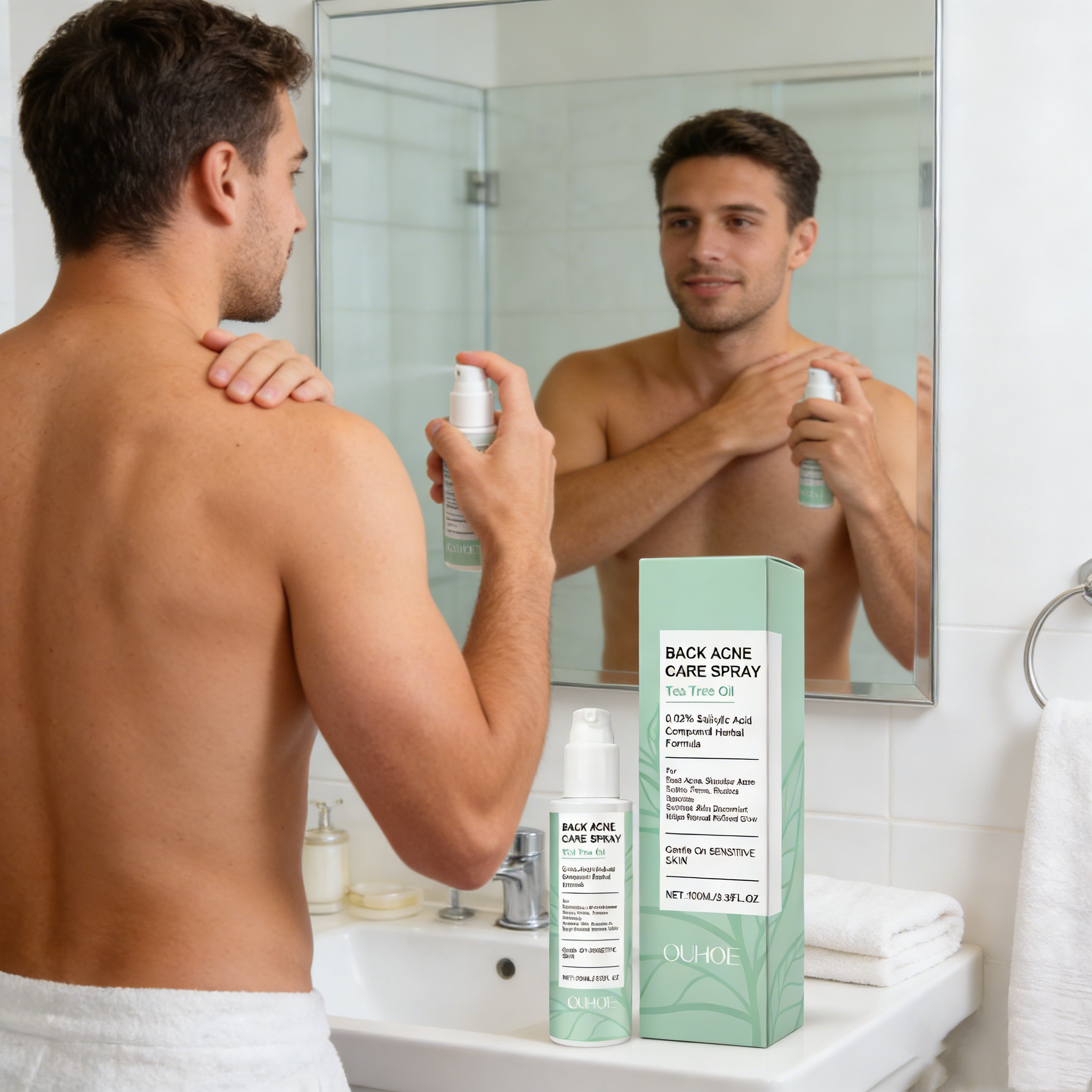 Salicylic Acid Back Acne Spray - đánh giá và giá Skincare Salicylic Acid