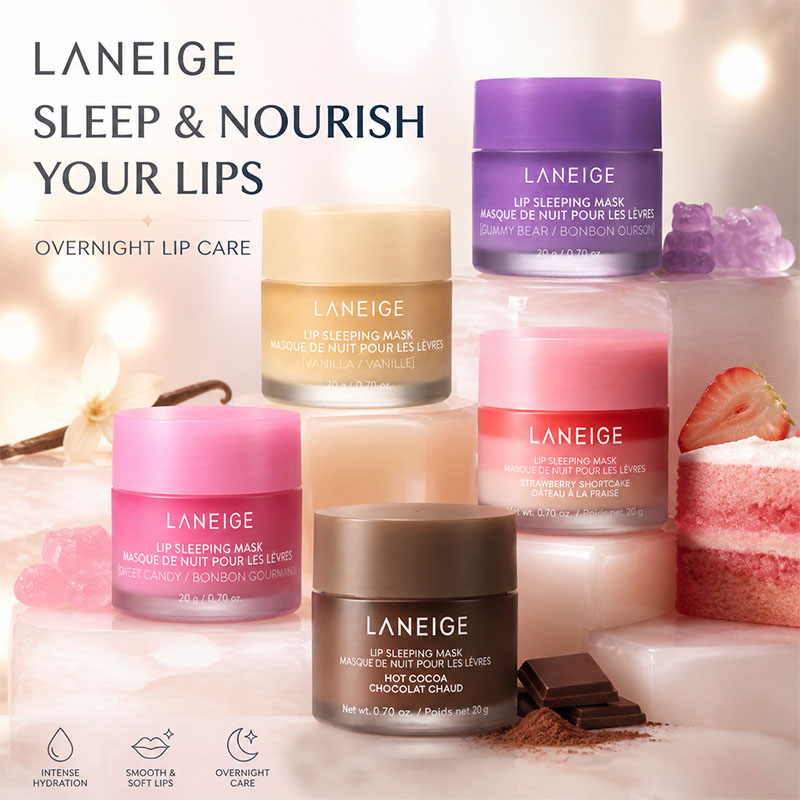 Hot Laneige Strawberry Shortca - đánh giá và giá Skincare Laneige
