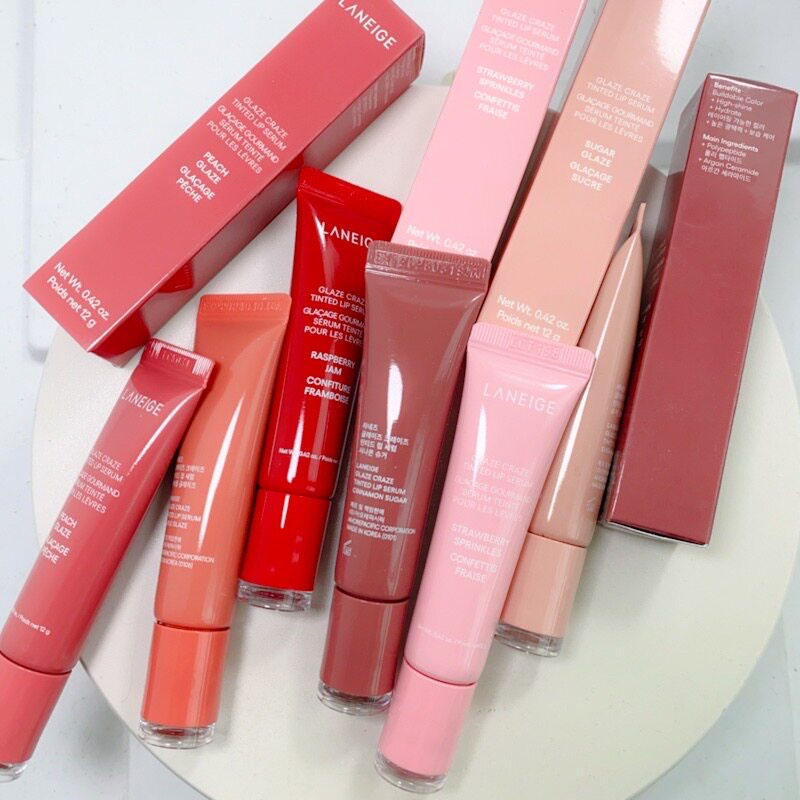 Laneige Lip Glowy Lightweight  - đánh giá và giá Skincare Laneige